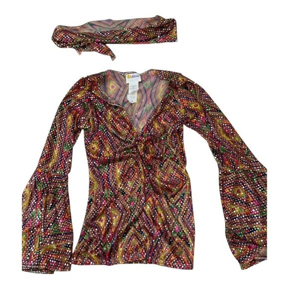 California Costumes DiscoLicious Women's Costume size M new - Picture 5 of 8